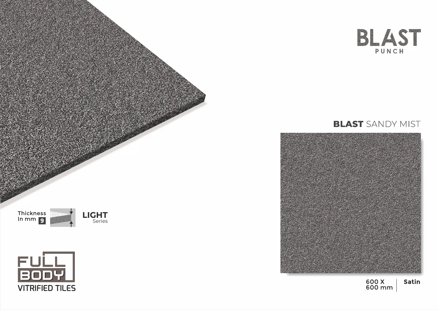 Ex  BLAST SANDY SERIES 600x600 9mm rustic 7