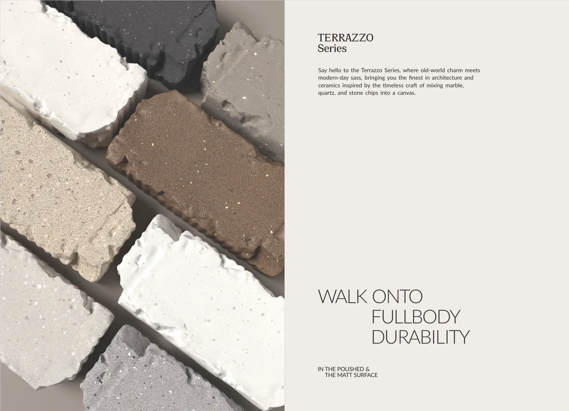 Ex terrazzo series 60x120cm 60x60cm 2