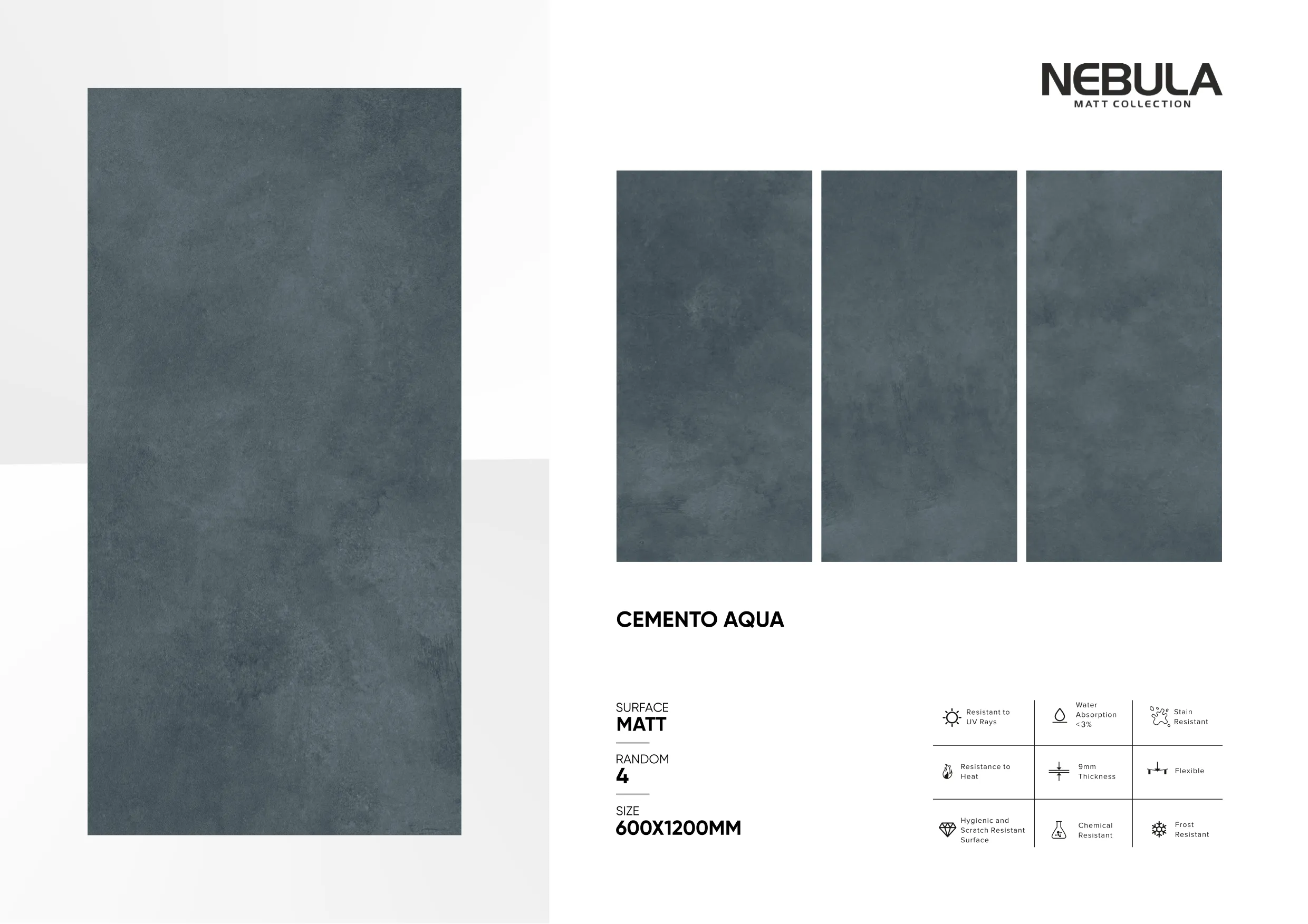 600x1200mm, MATT NEBULA 11