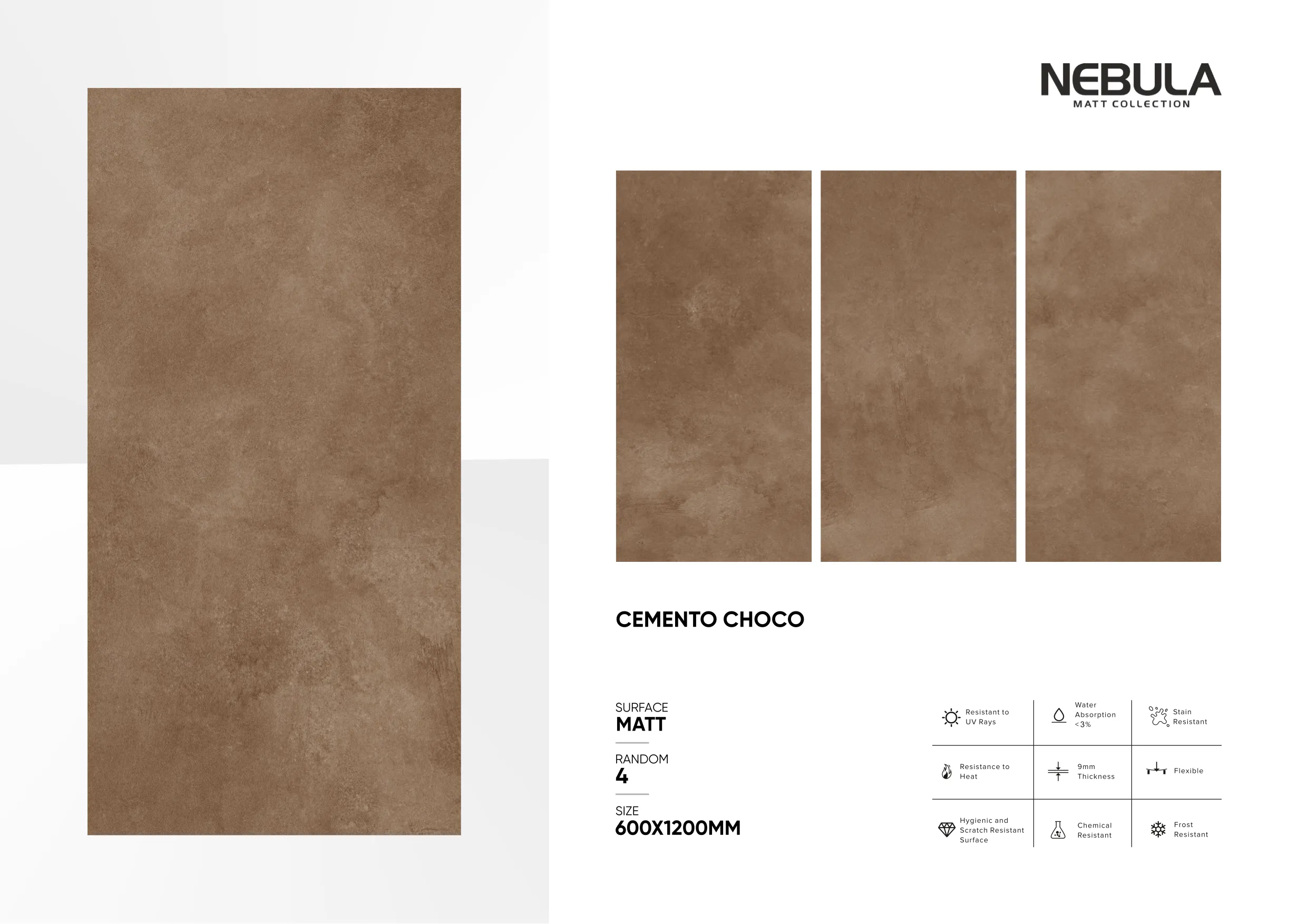600x1200mm, MATT NEBULA 15