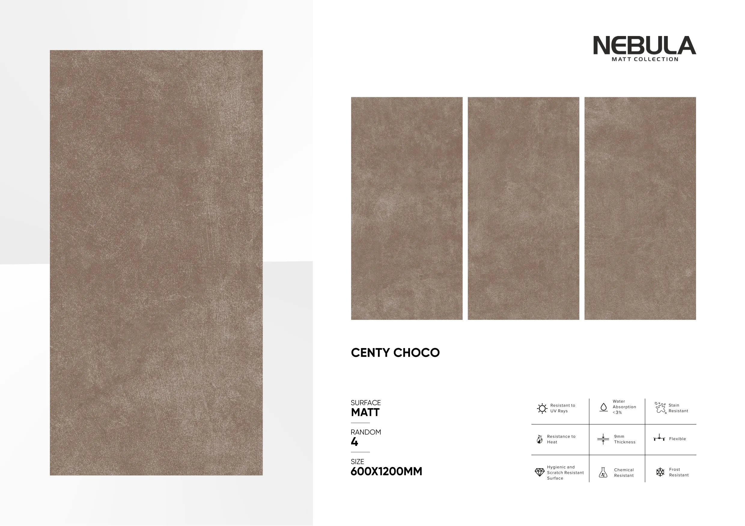 600x1200mm, MATT NEBULA 25