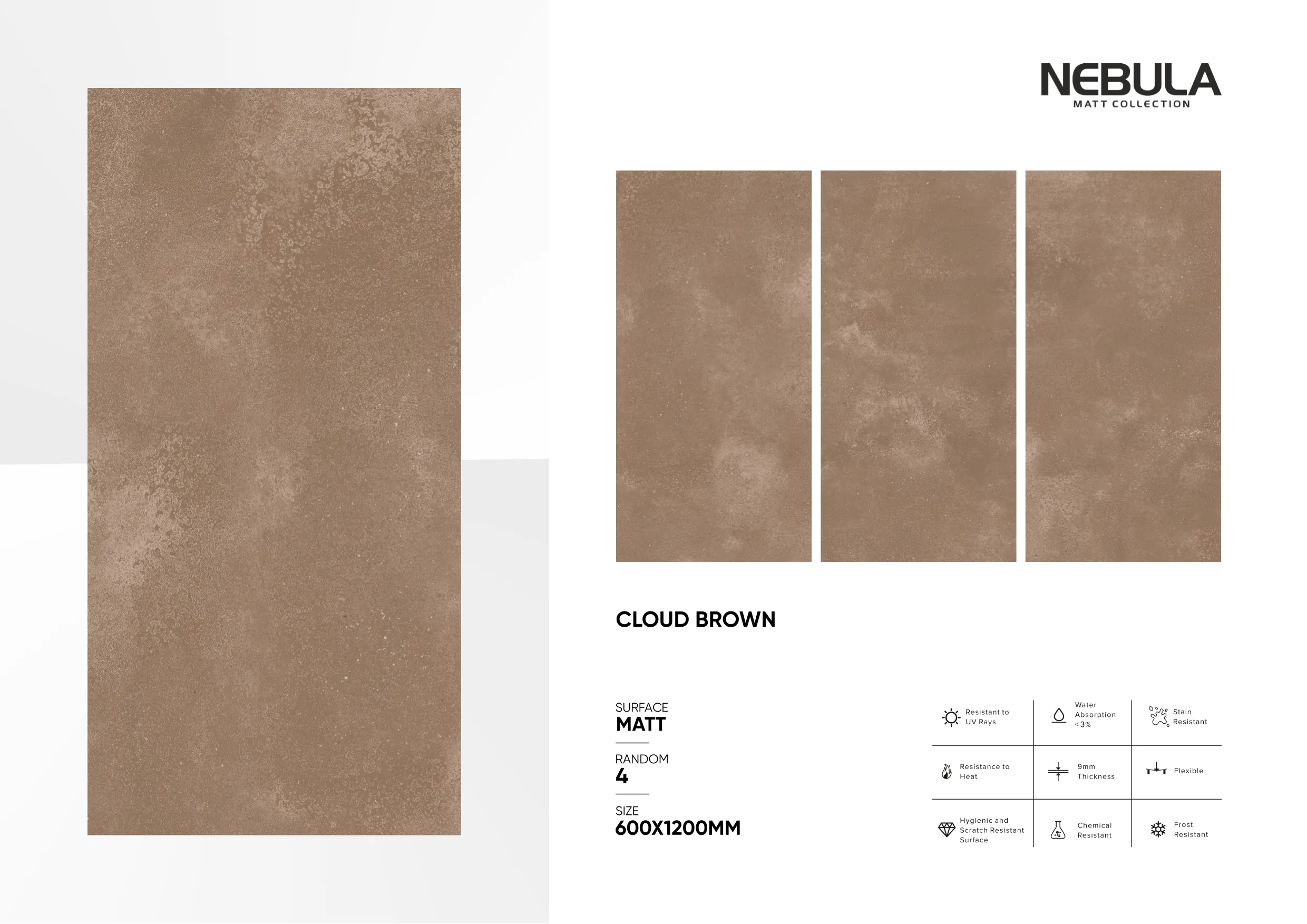 600x1200mm, MATT NEBULA 33