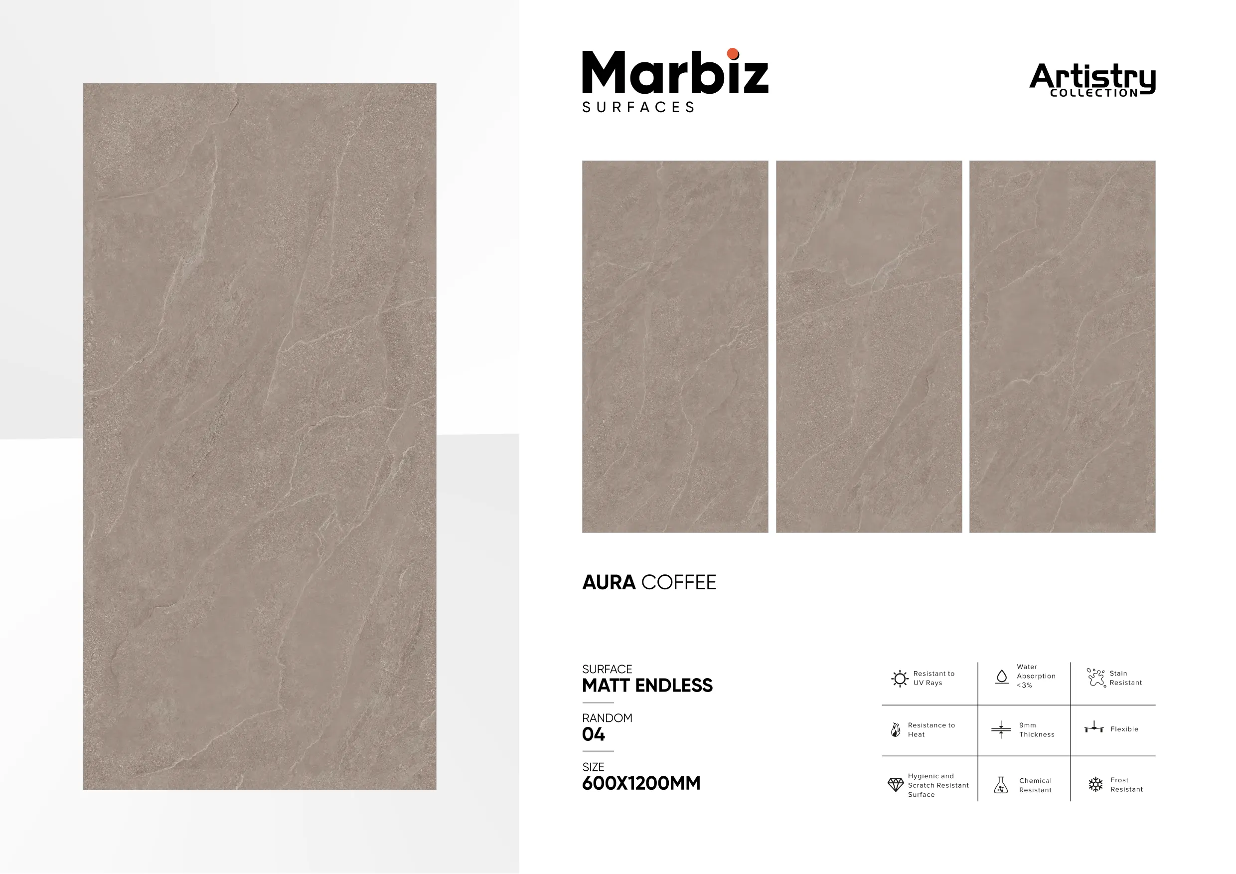 Artistry 600x1200mm Matt Endless 12