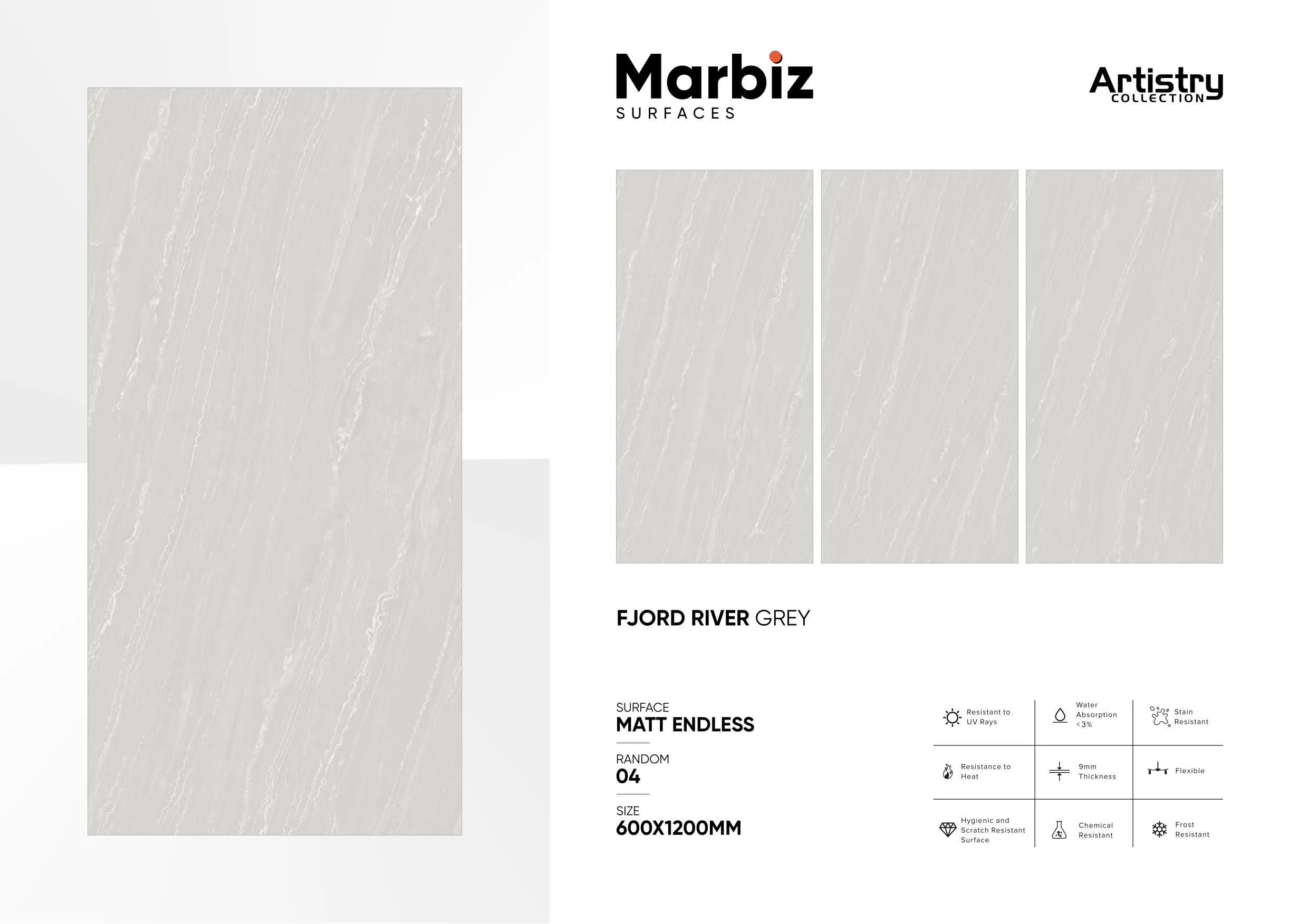 Artistry 600x1200mm Matt Endless 32