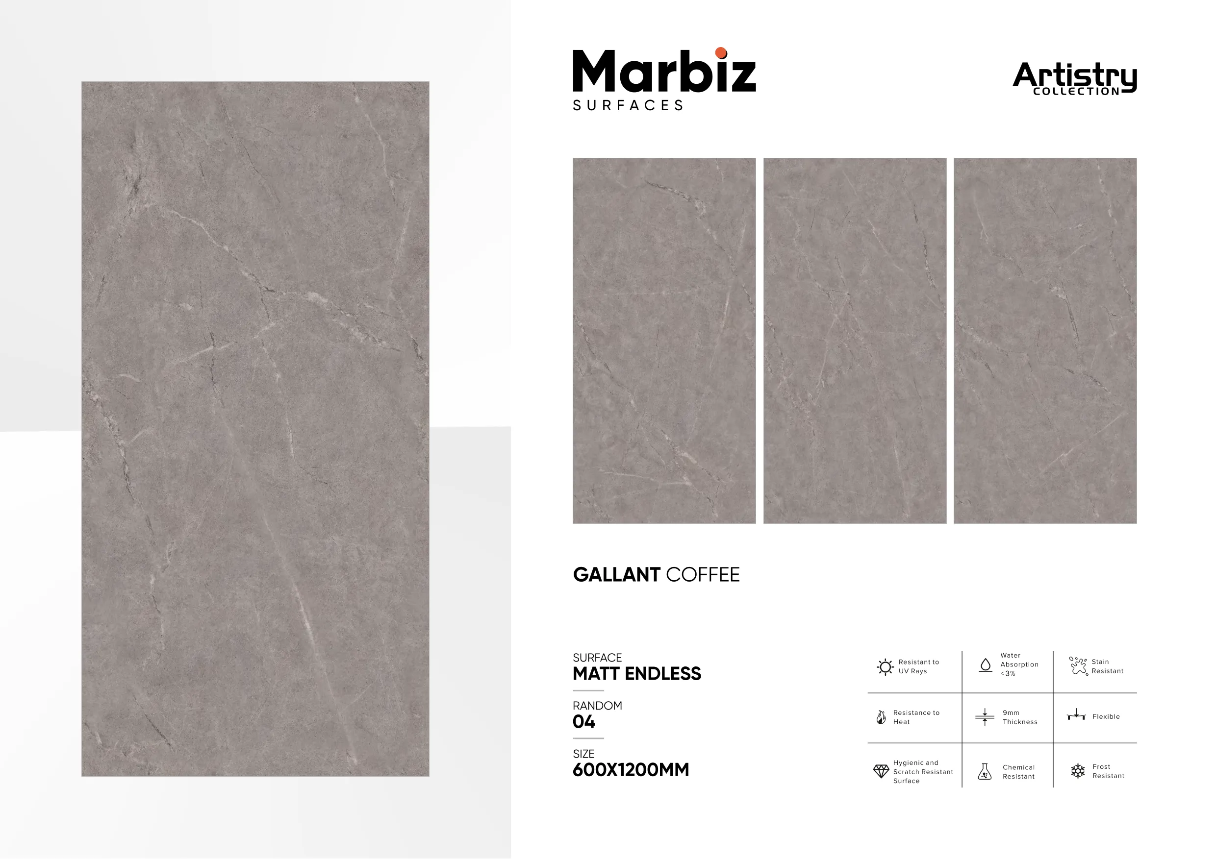 Artistry 600x1200mm Matt Endless 33
