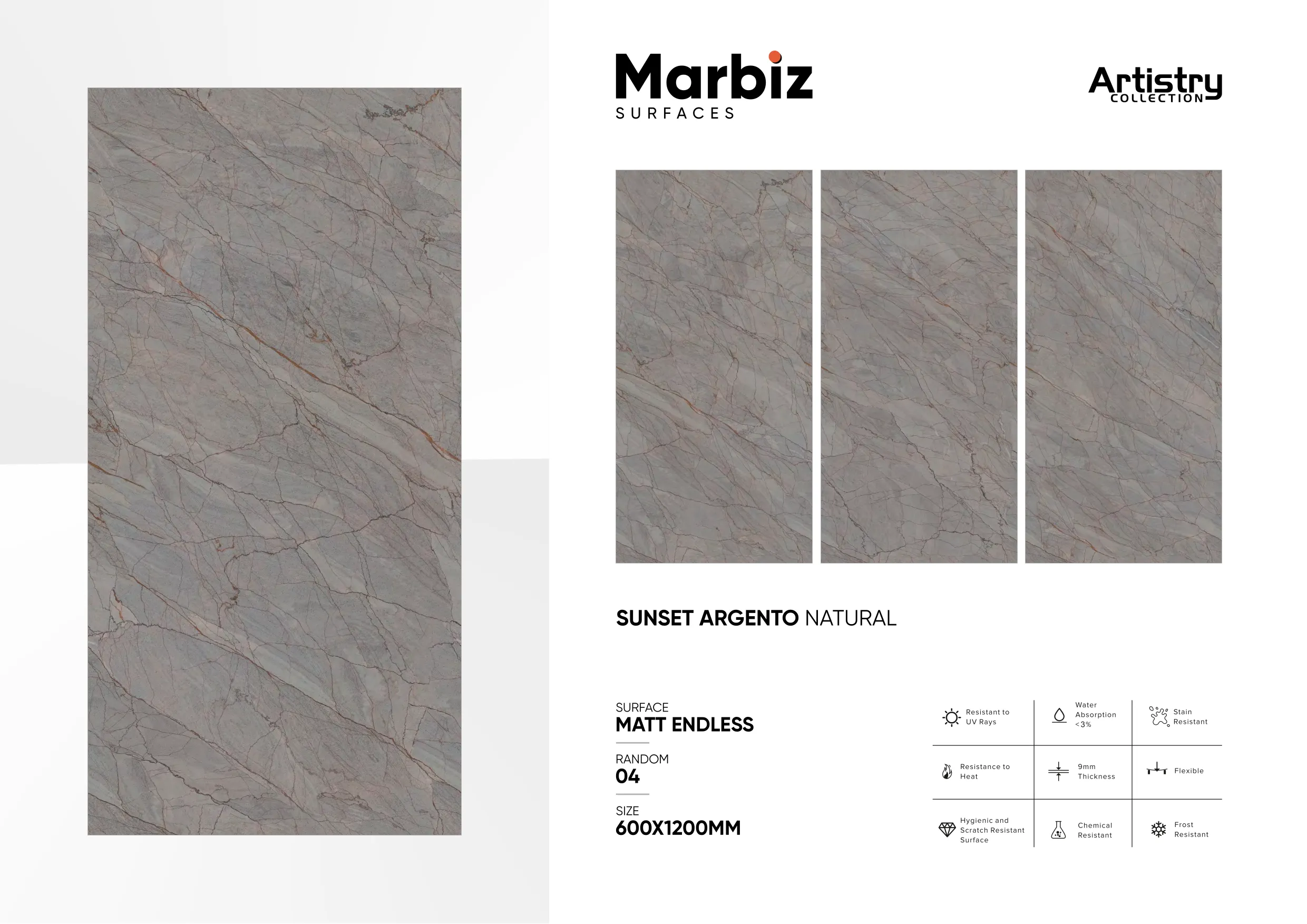 Artistry 600x1200mm Matt Endless 57