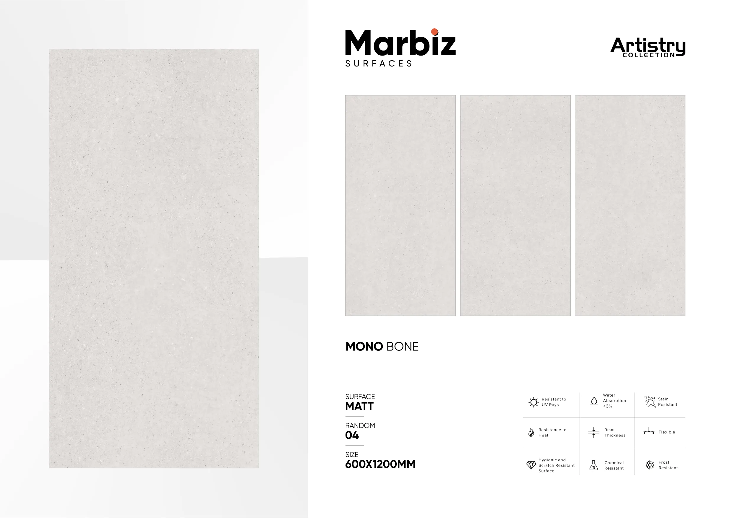 Artistry 600x1200mm Matt 101