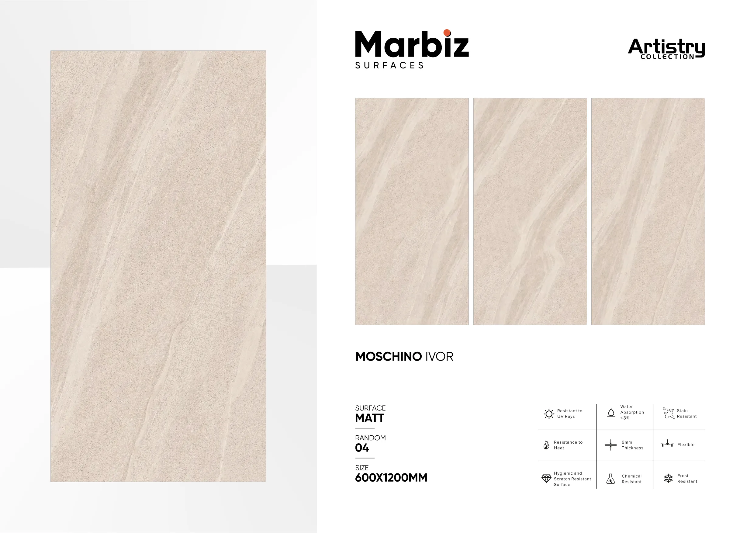 Artistry 600x1200mm Matt 105
