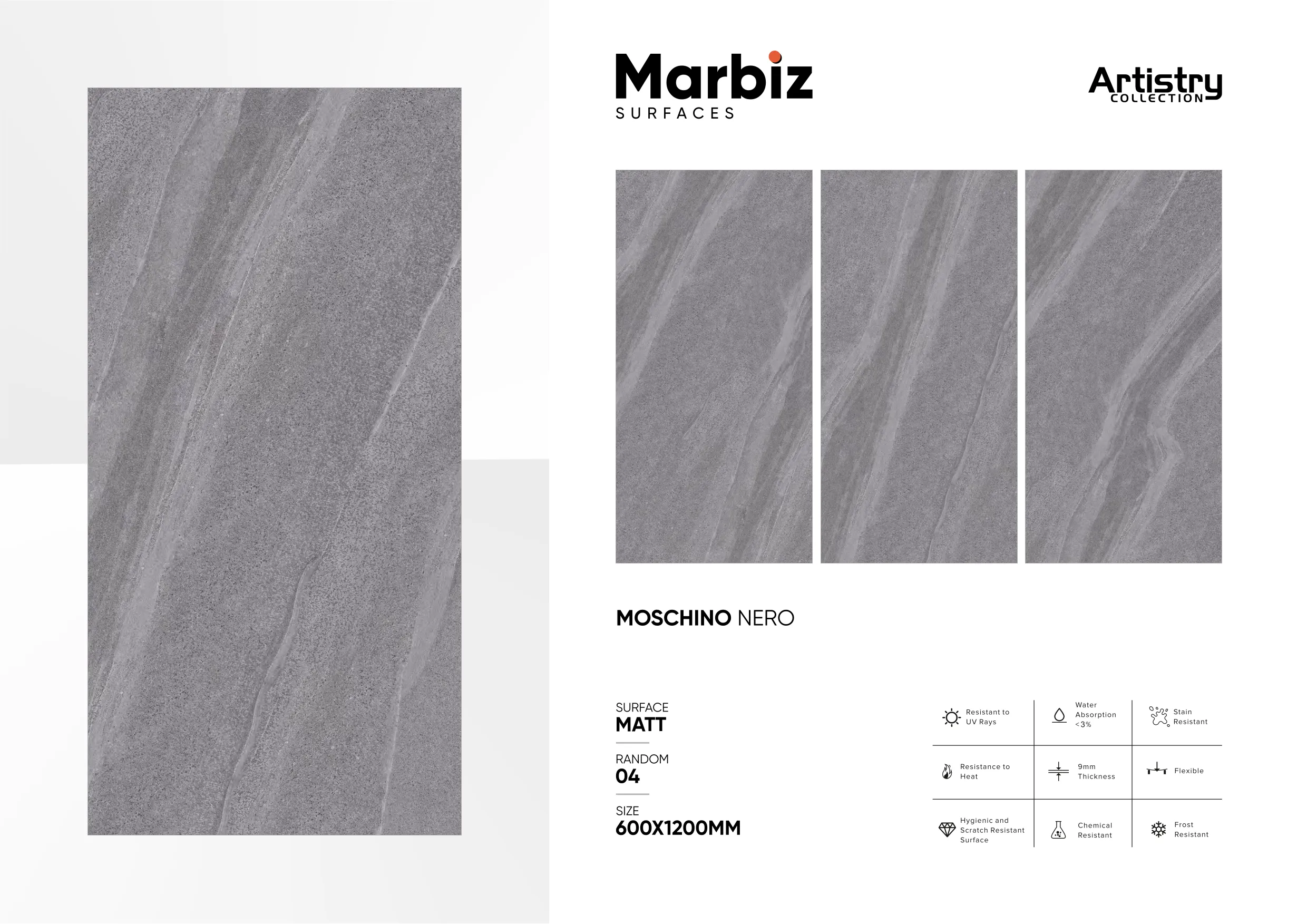 Artistry 600x1200mm Matt 106