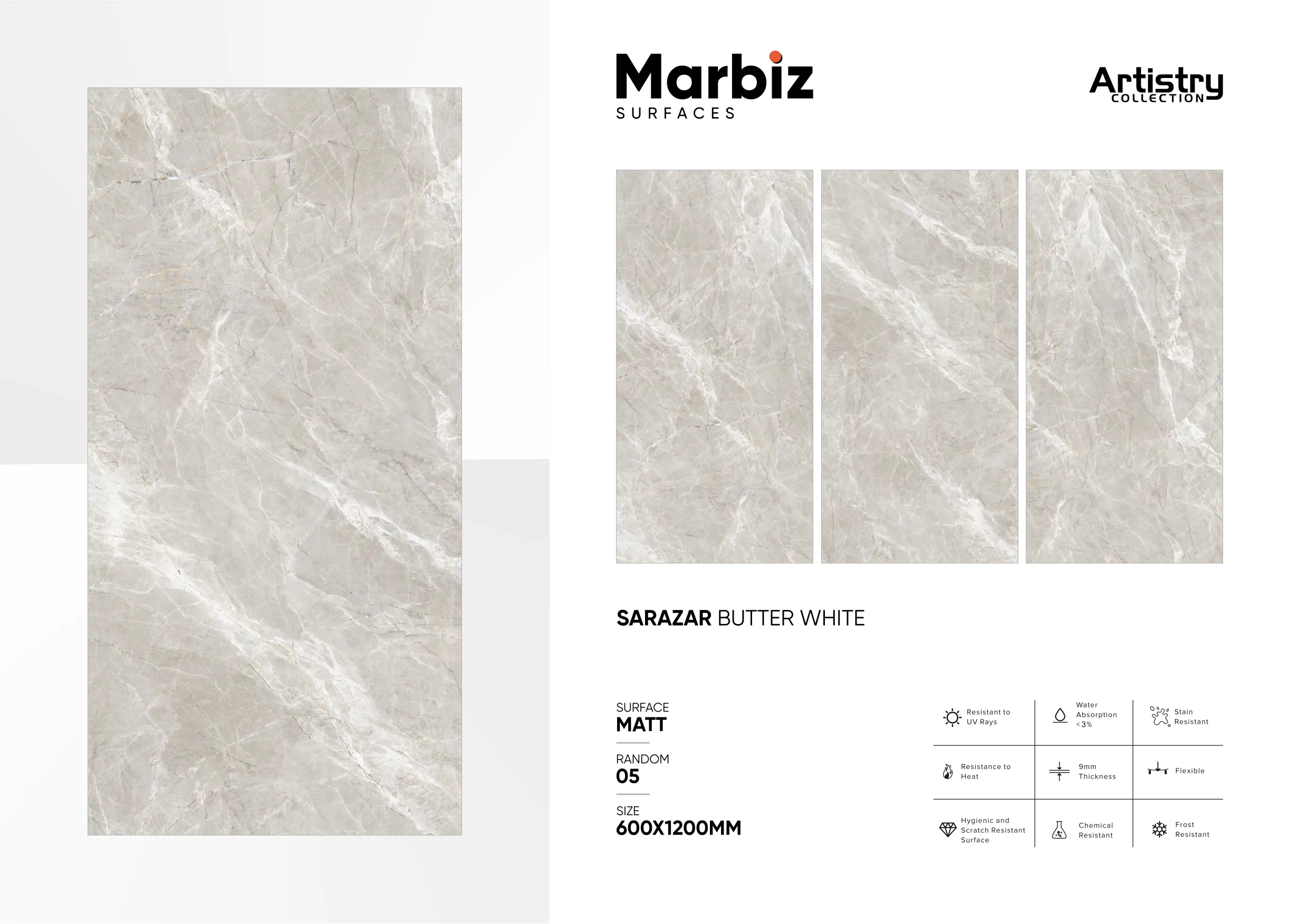 Artistry 600x1200mm Matt 128