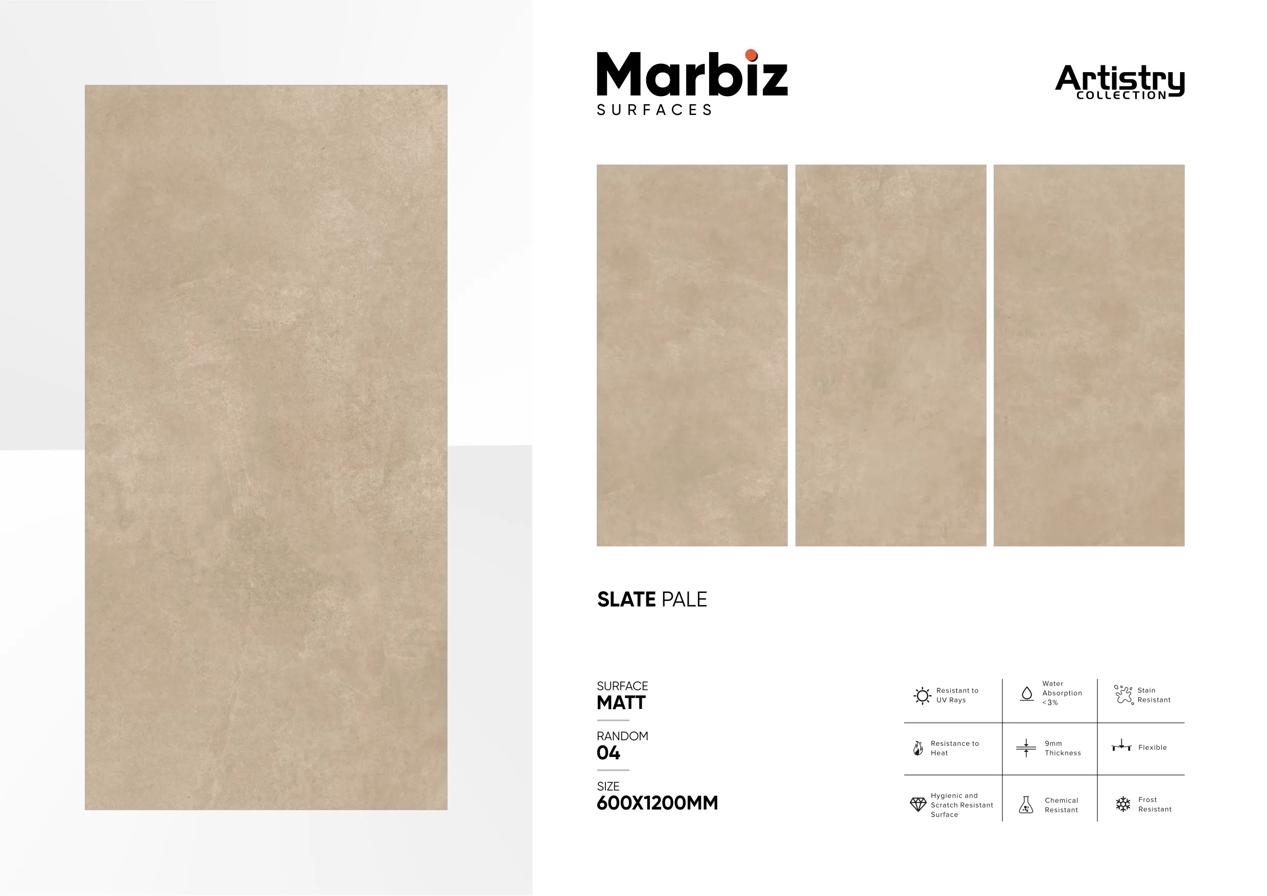 Artistry 600x1200mm Matt 136