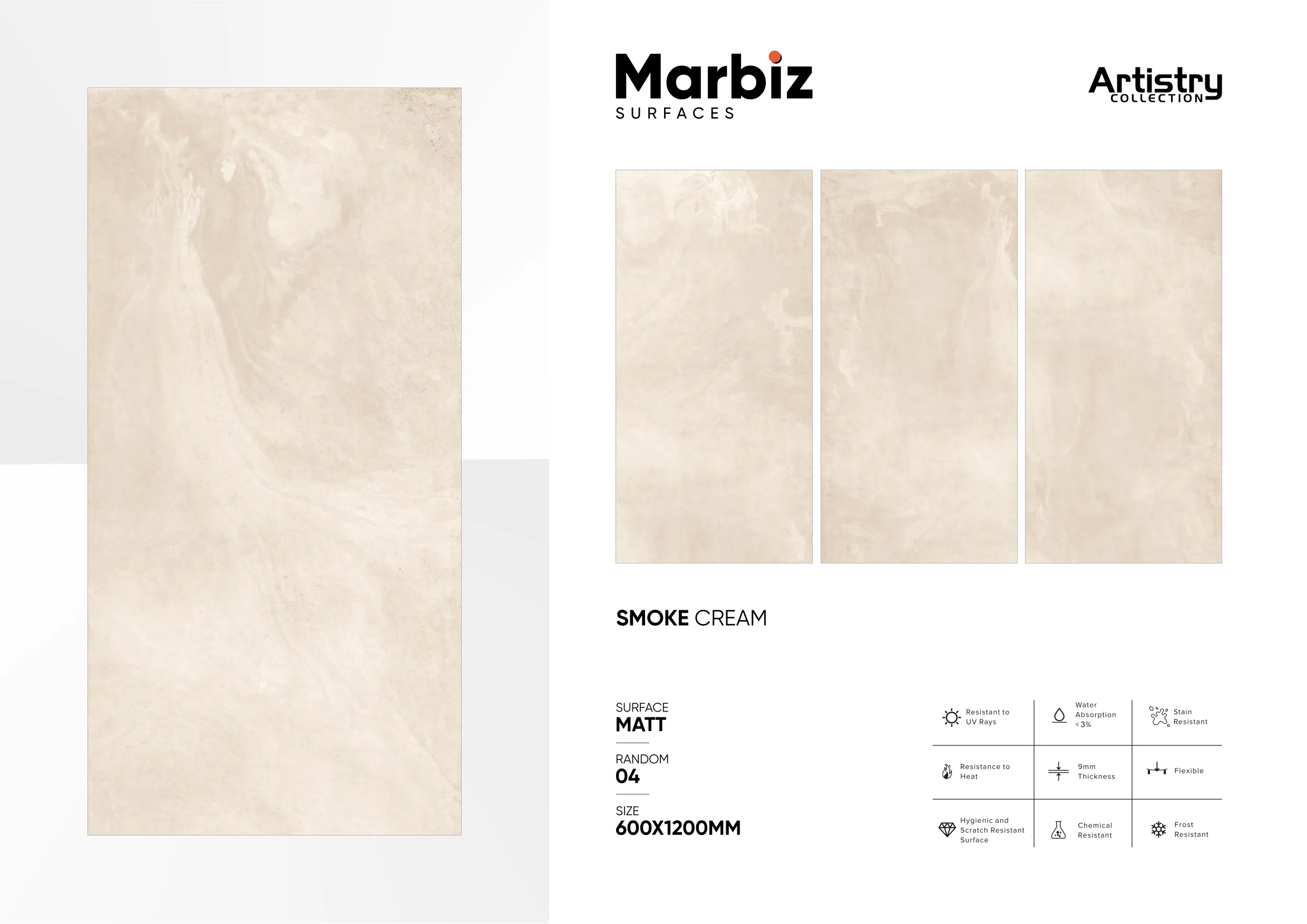 Artistry 600x1200mm Matt 142