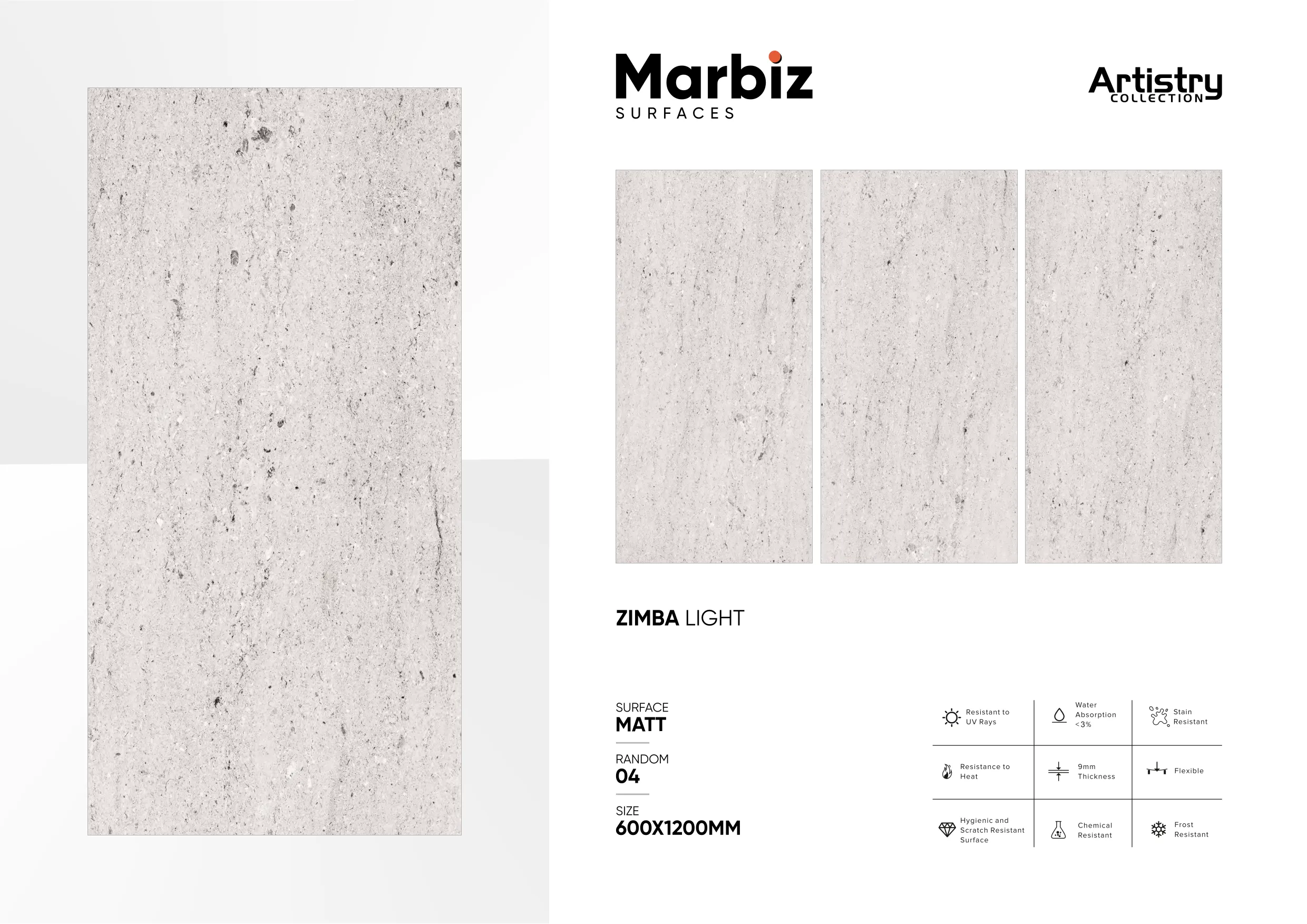 Artistry 600x1200mm Matt 164