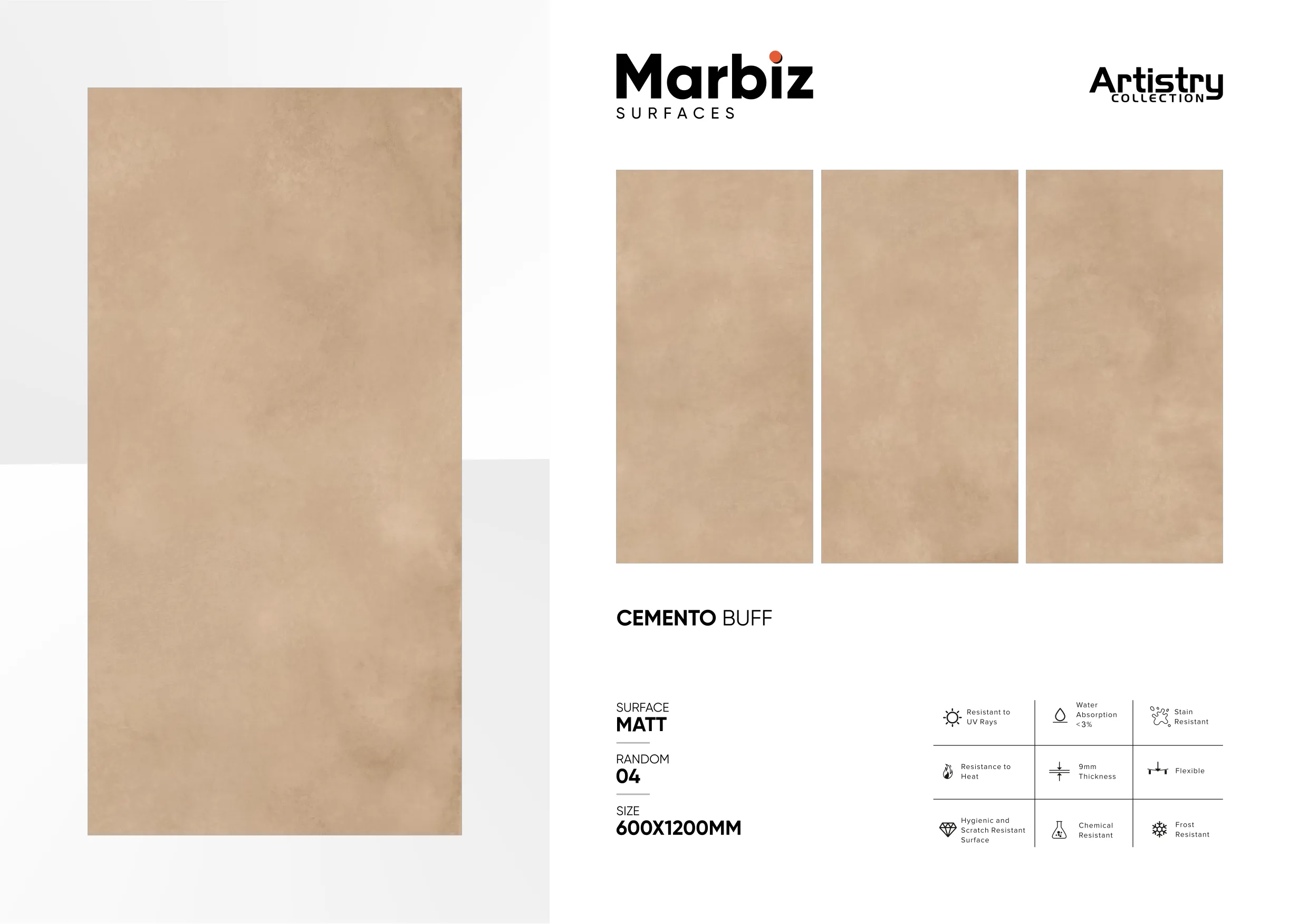 Artistry 600x1200mm Matt 44