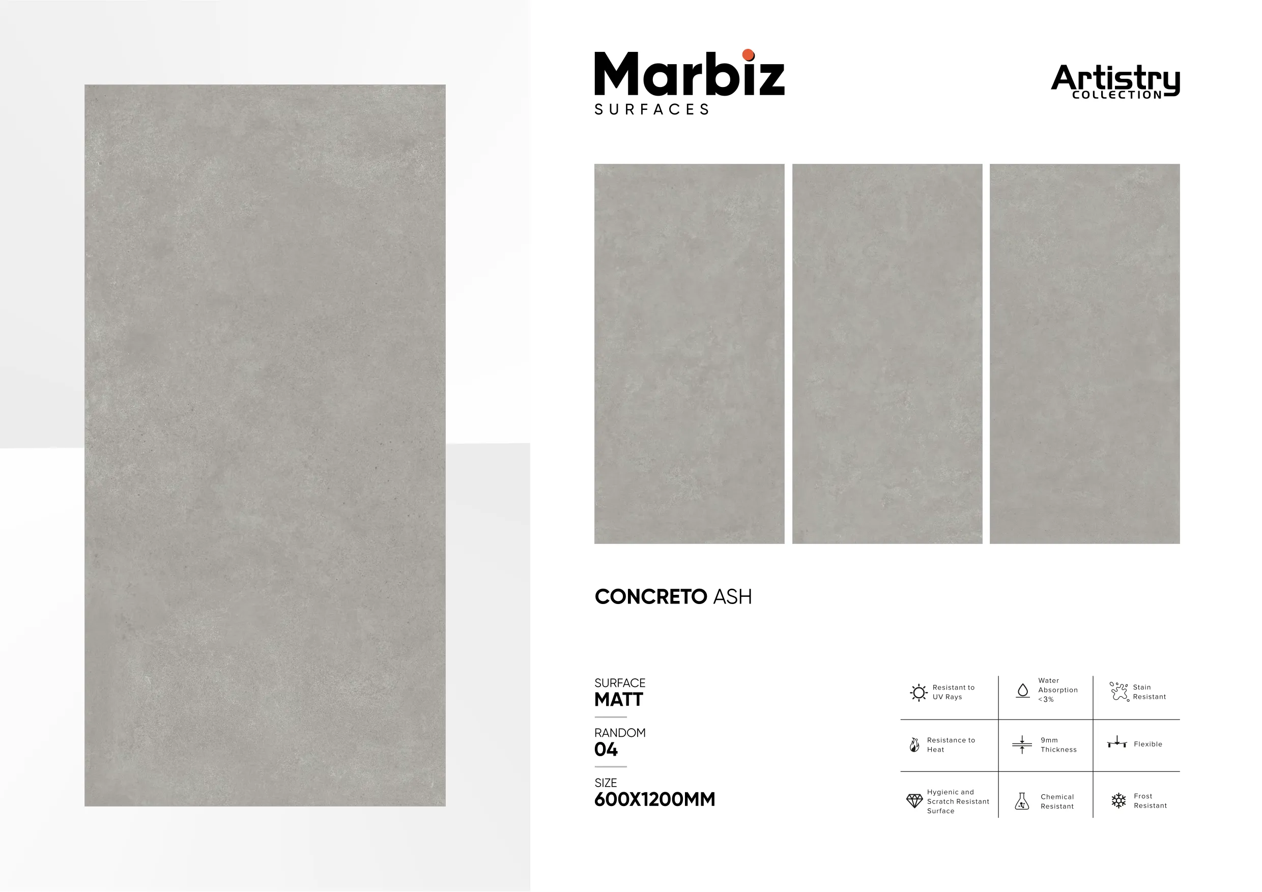 Artistry 600x1200mm Matt 50