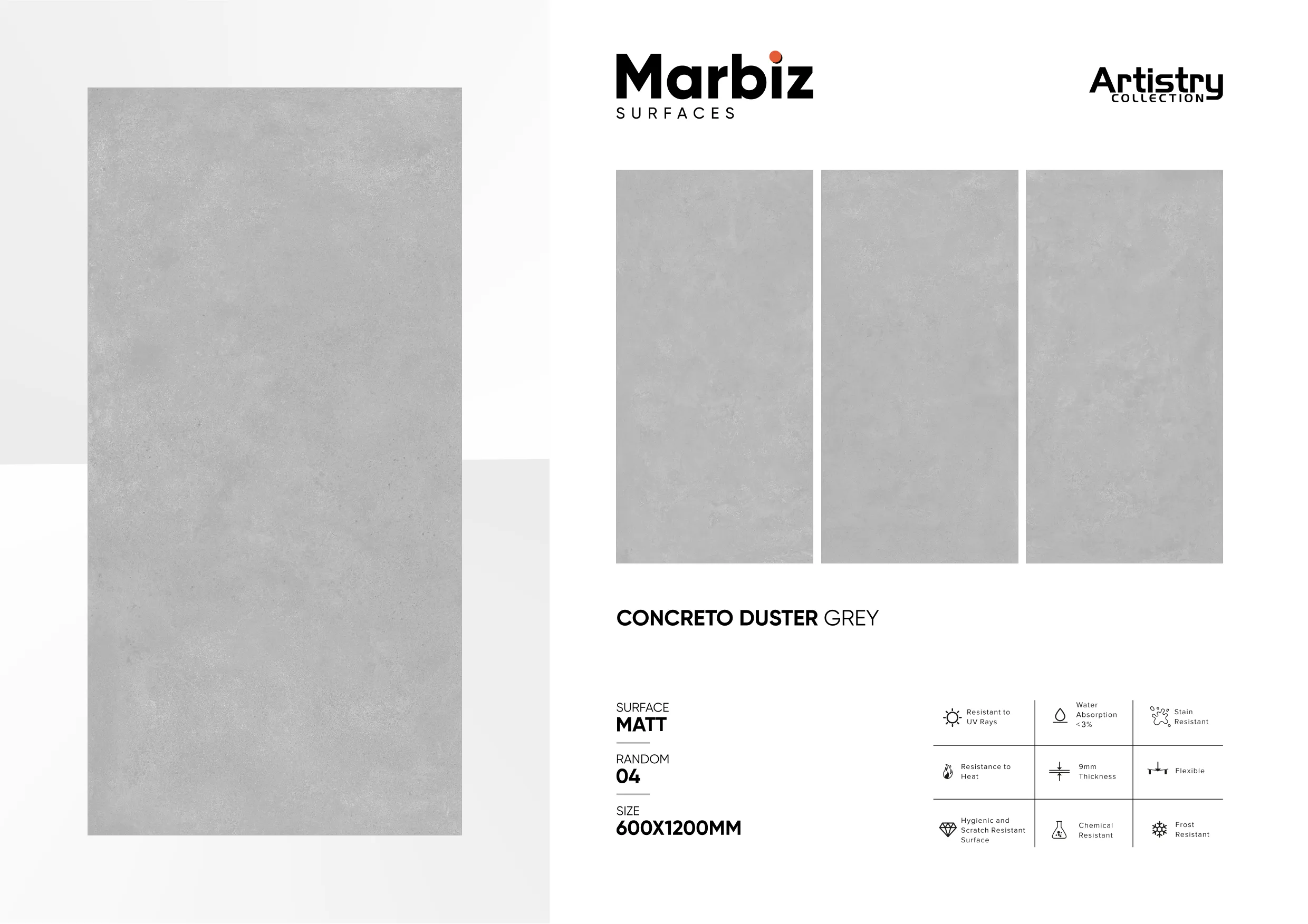 Artistry 600x1200mm Matt 52