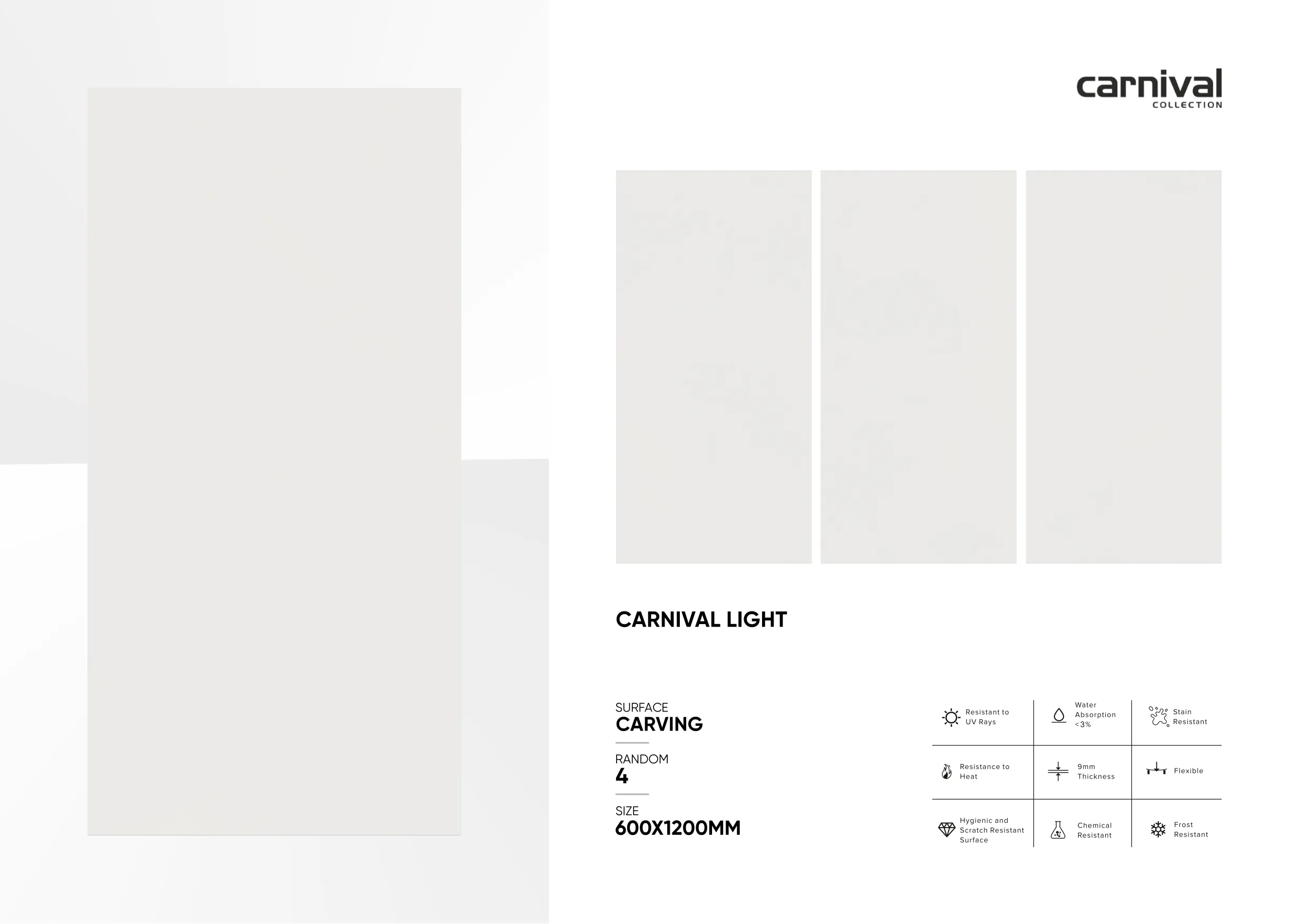 CARNIVAL Collection 600x1200mm 18