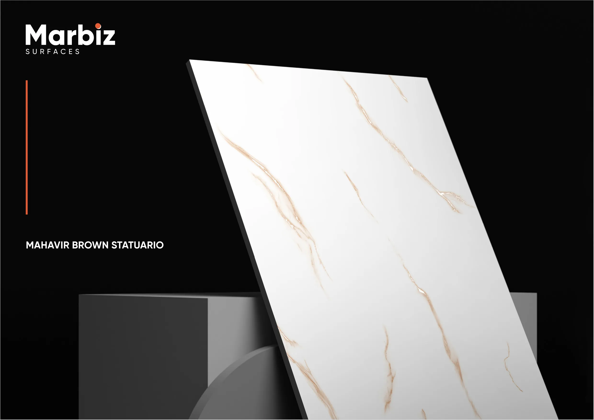Crafte 600x1200mm White Carving 74