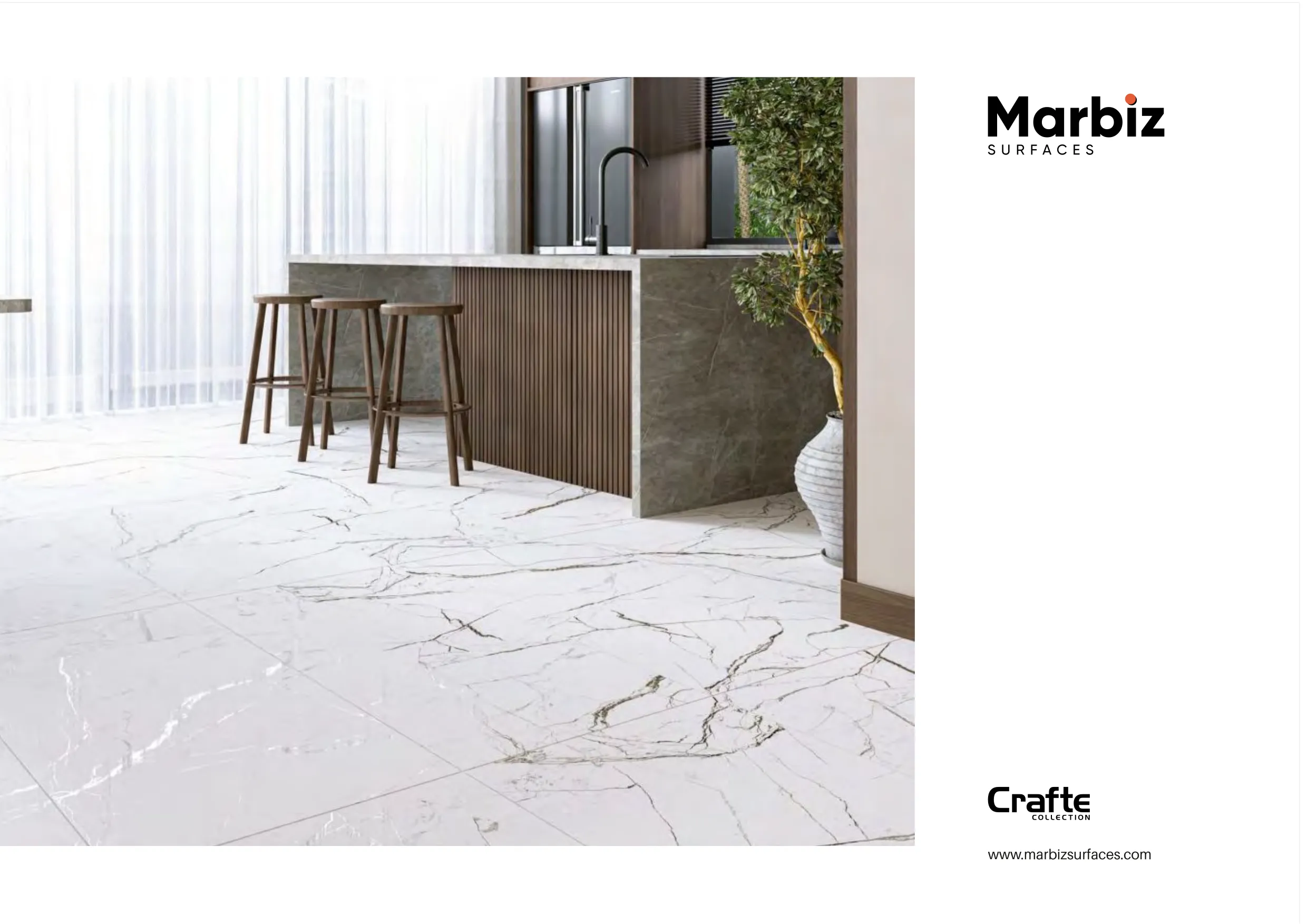 Crafte 600x1200mm White Endless 5
